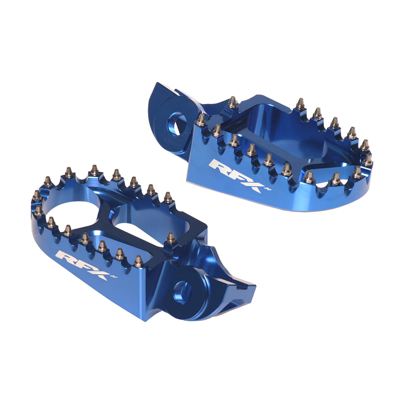 RFX Pro Footrests (Blue) Husqvarna TC85 18-24 TC125/FC 250/350/450 16-22