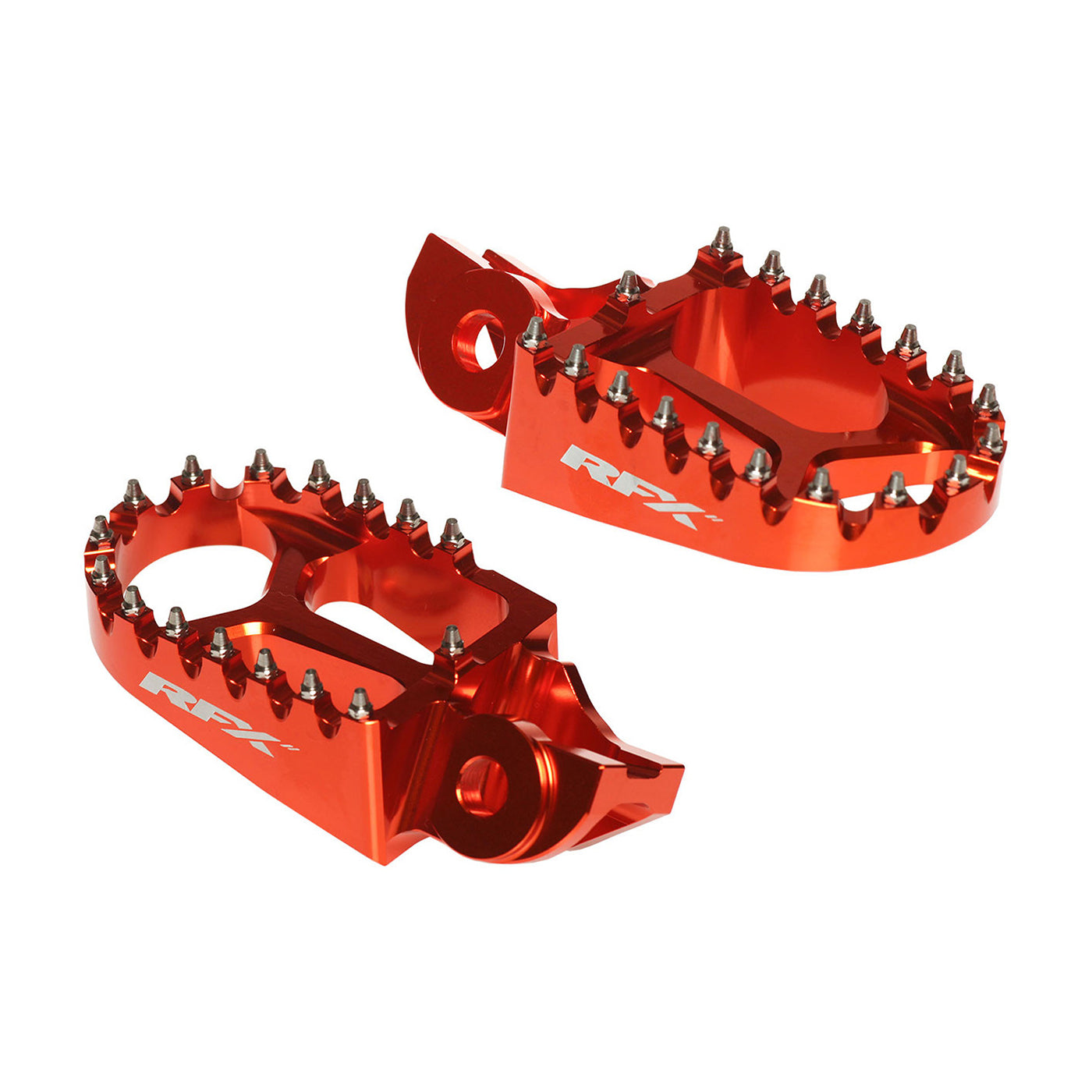 RFX Pro Footrests (Orange) KTM SX85 18-24 SX125-450 16-22 EXC/EXC-F 17-23
