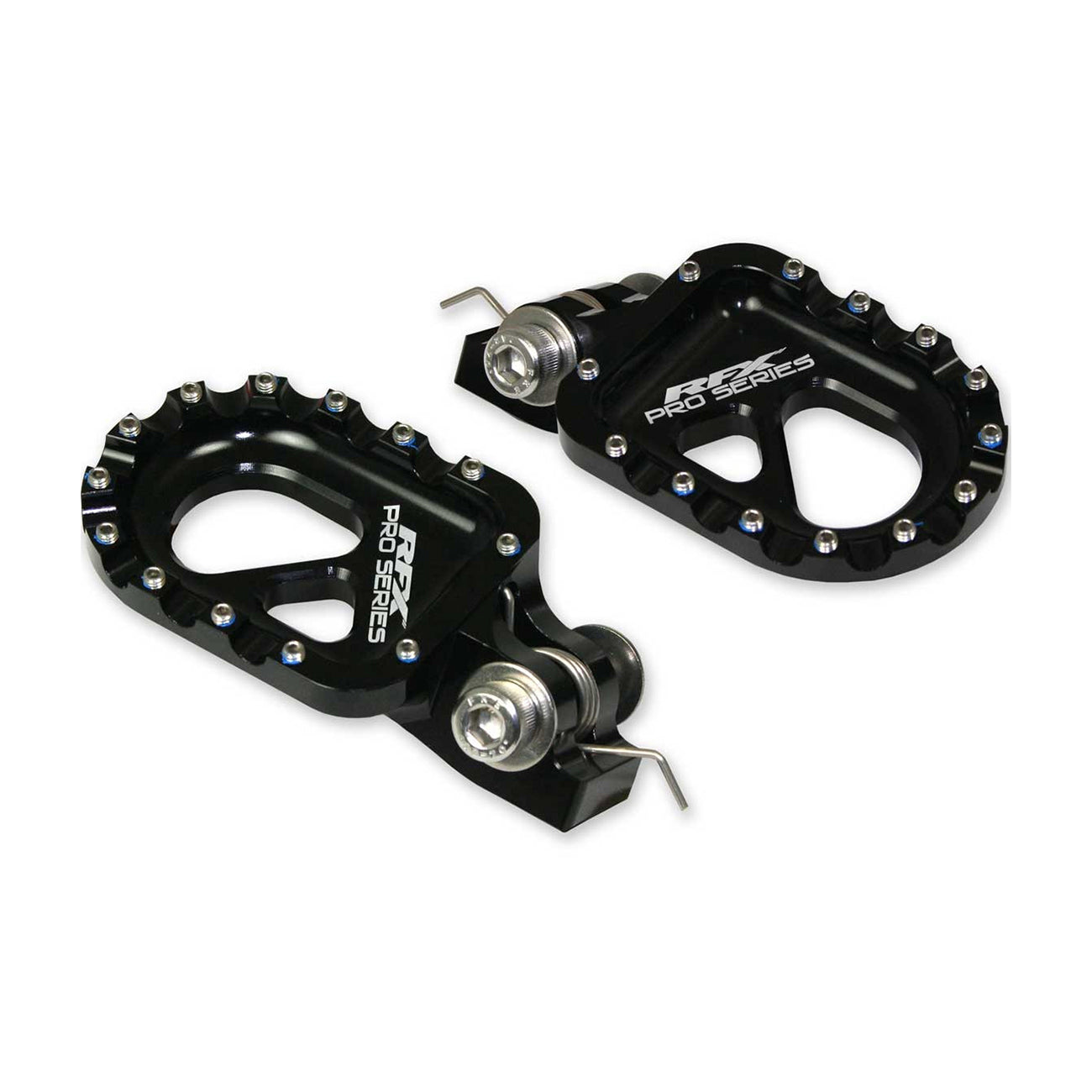 RFX Pro CNC Aluminium Trials Footrest (Black) Universal Gas Gas/Beta/Sherco/Montesa