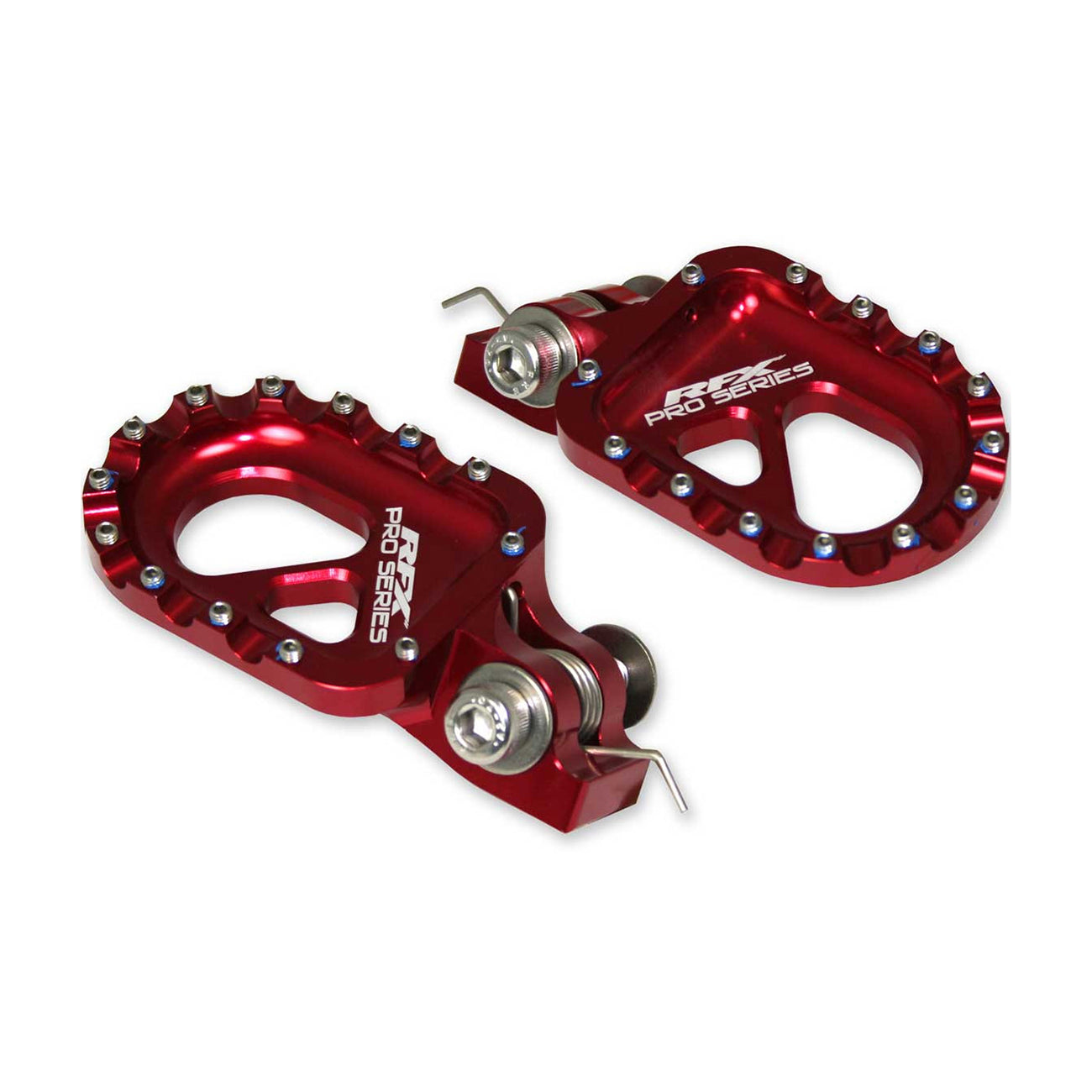 RFX Pro CNC Aluminium Trials Footrest (Red) Universal Gas Gas/Beta/Sherco/Montesa