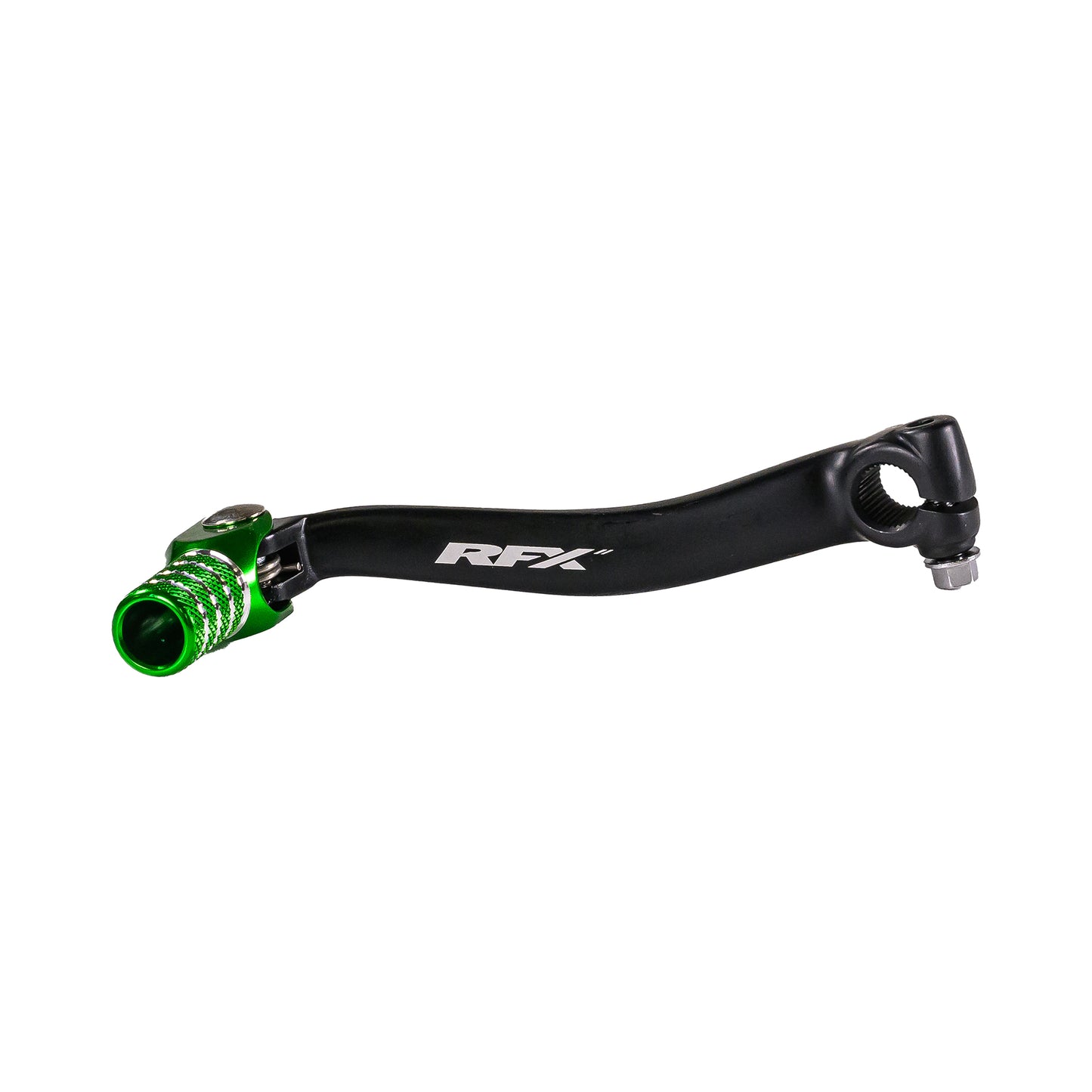 RFX Race Gear Lever (Black/Green) Kawasaki KXF450 09-15