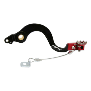 RFX Pro FT Rear Brake Lever (Black/Red) Honda CRF150 07-25