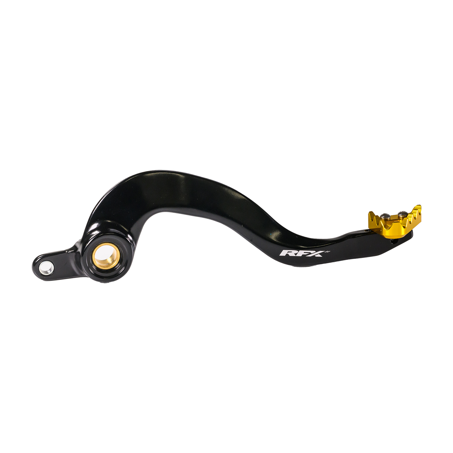 RFX Pro ST Rear Brake Lever (Black/Yellow) Suzuki RMZ250 07-11 RMZ450 05-07