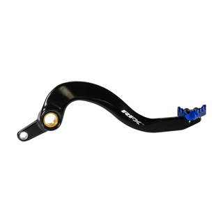 RFX Pro ST Rear Brake Lever (Black/Blue) Yamaha YZF250 10-23 WR250F 16-24