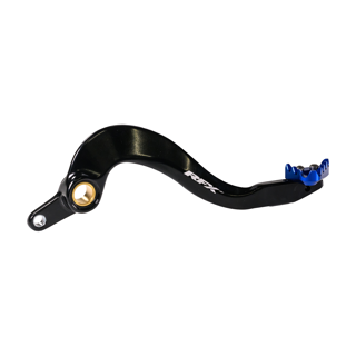 RFX Pro ST Rear Brake Lever (Black/Blue) Yamaha YZF450 10-22 WRF450 12-22