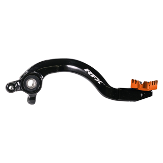 RFX Pro ST Rear Brake Lever (Black/Orange) KTM SX65 09-23
