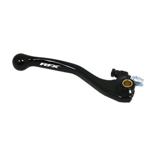 RFX Race Front Brake Lever (Black/Black Adjuster) Trials Braktec 6mm