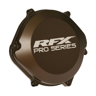 RFX Pro Clutch Cover (H/A Black) Honda CR250/500 87-01