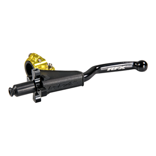 RFX Pro Clutch Lever Assembly Forged (Yellow) Universal EZ Adjust