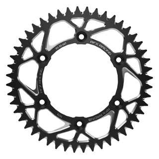 RFX Pro Series Elite 2.0 Rear Sprocket Honda CR125-500 CRF250-450 83-25 (Black 54T)
