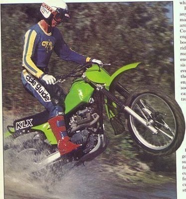 1979-1982 Kawasaki KLX 250 Plastic Kit MX Style