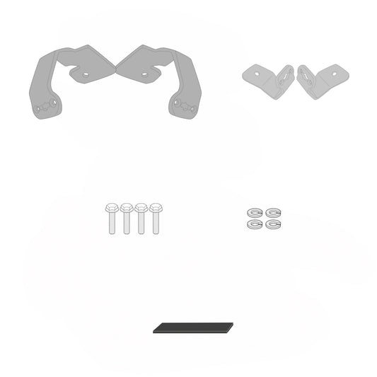 Kappa 1192KITK Kappa Fitting Kit for KLO1192MK / KLO1192CAM / KLX1192 Honda NC 750 X 2021–2024 1192KITK