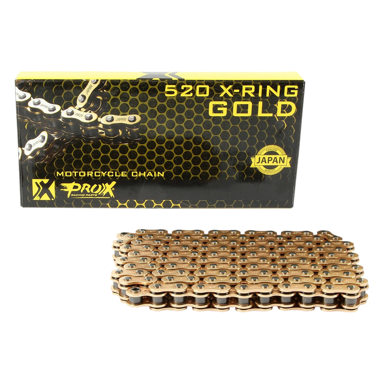 X-Ring Rollerchain Gold 520 x 120 L