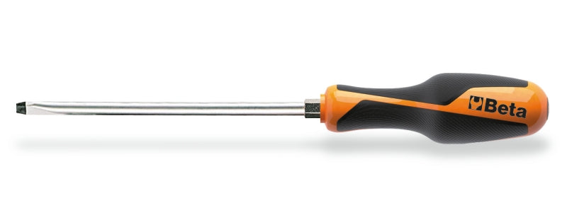 Screwdriver for Slotted Head Screws with Hexagon Bolster 2x12mm 250mm Length - BetaGRIP 1260E 12