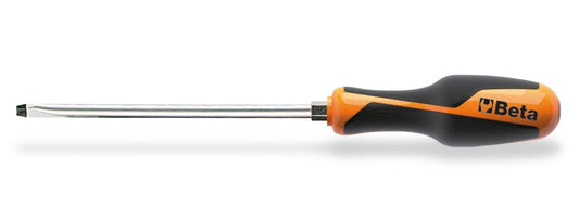 Screwdriver for Slotted Head Screws with Hexagon Bolster 2x12mm 250mm Length - BetaGRIP 1260E 12