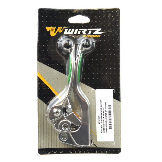 LEVER SET GRIP GREEN FORGED, WIRTZ 205-060 CLUTCH & BRAKE