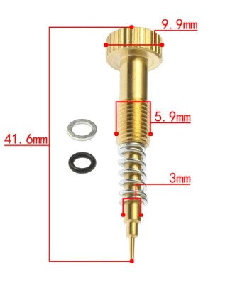 LONG AIR FUEL MIXTURE ADJUSTING SCREW CVK34 CVK36 CVK40 CBR-CB-1G PD26J