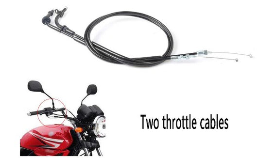 CABLE THROTTLE YBR125 YAMAHA TWIN PUSH / PULL