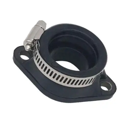 FLANGE 28 30mm x 60mm C-TO-C HOLES CARBURETOR RUBBER MANIFOLD PWK
