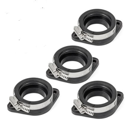 4pcs CARBURETOR INTAKE MANIFOLD BOOT 1980-1984 SUZUKI GS1000 1100 13110-49100 13120-49100