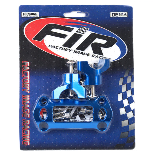 28.6 BAR MOUNTS KTM HUSQVARNA 2023, FIR ASBRK-34, BLUE CNC ALLOY