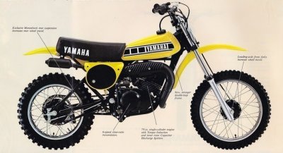 1979 Yamaha YZ 80 Plastic Kit