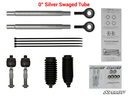 POLARIS RZR XP 900 HEAVY DUTY TIE ROD KIT, SUPERATV TRRA-P-RZRXP-01-14-ST-001 1823706