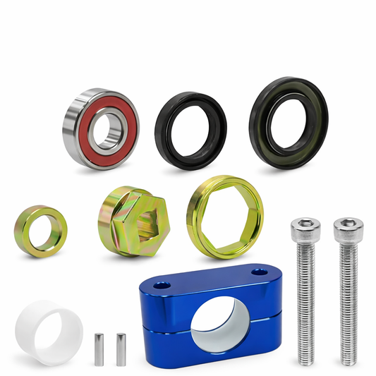 STEERING STEM BUSHING BEARING SEAL SET YAMAHA GRIZZLY YFM350 YFM400 YFM450 YFM550 YFM600 YFM700