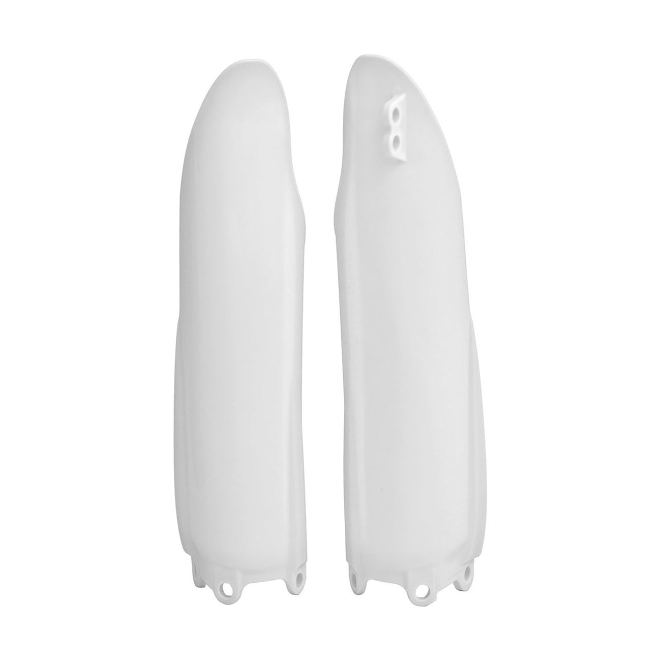 Racetech Fork Guards YZ125/250 08-14/YZF250-450 08-09 White