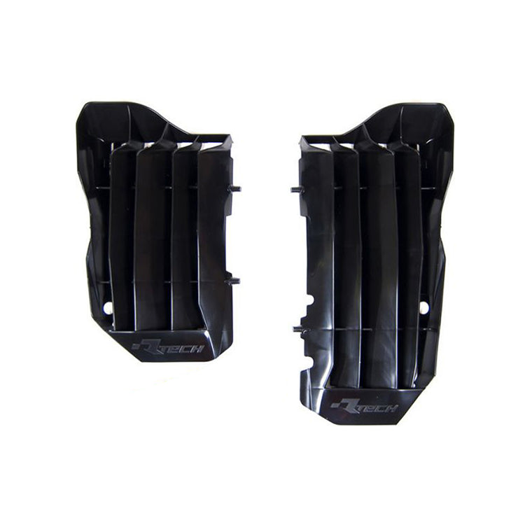 Racetech Oversize Radiator Louvers CRF450 17-20 Black