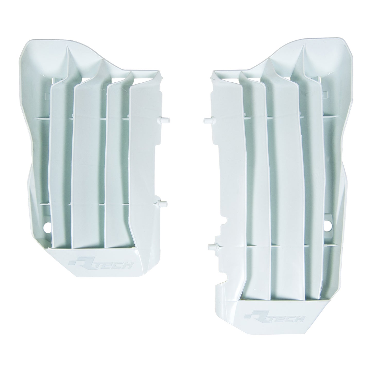 Racetech Oversize Radiator Louvers CRF450 17-20 White
