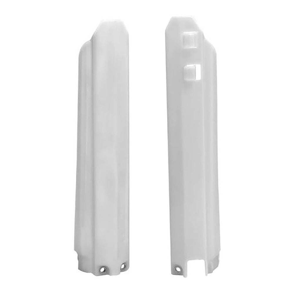 Racetech Fork Guards YZ125/250 98-04/YZF250/450 01-04 White