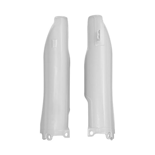 Racetech Fork Guards KXF250-450 06-08/KX125/250 07-08 White