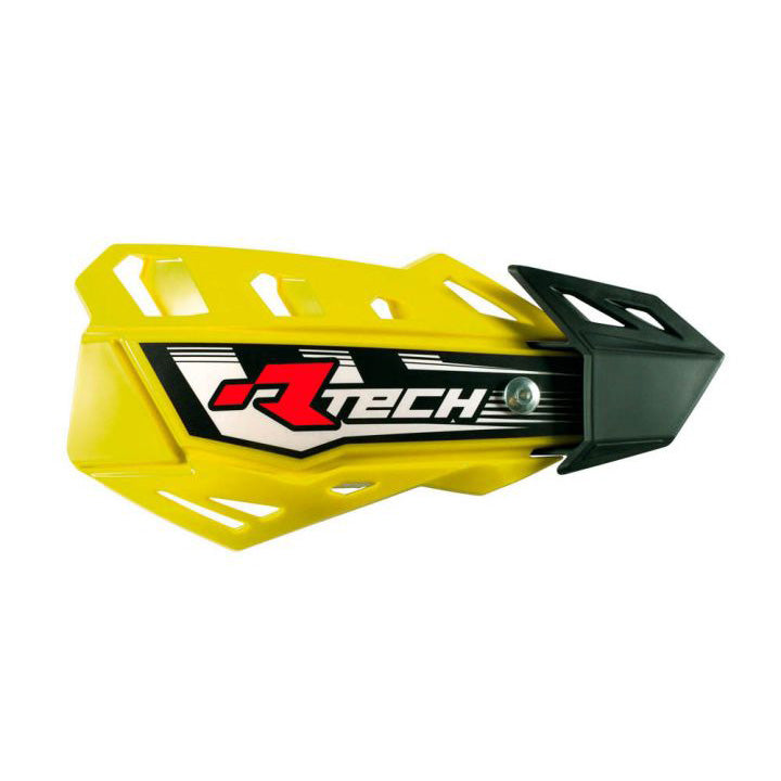 Racetech Handguards FLX w/Mounting Kit Suzuki Yellow