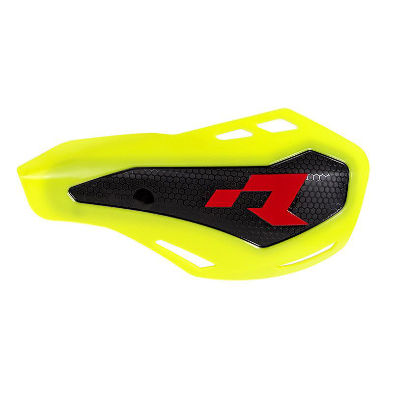 Racetech Hanguards HP1 w/Double Mounting Kit Neon Yellow