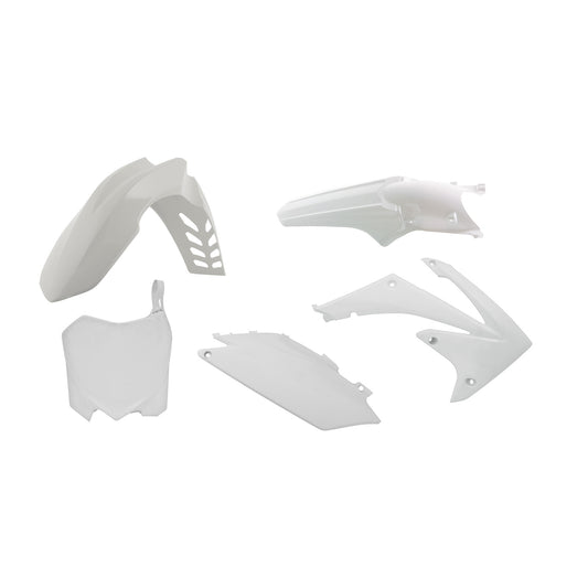 Racetech Plastic Kit CRF450 11-12/CRF250 11-13 (5 pcs) White