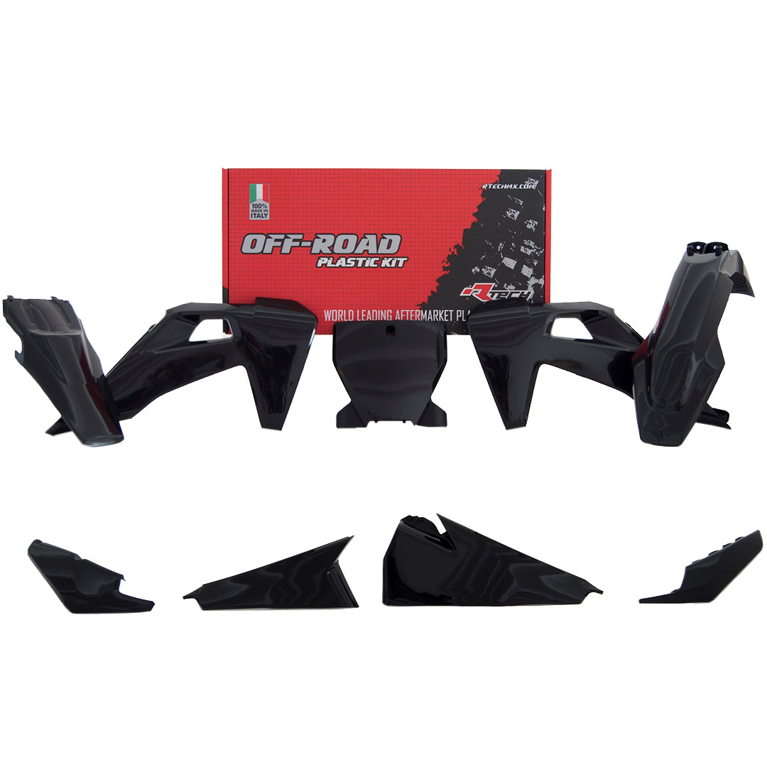 Racetech Plastic Kit TC-FC125-450 19-22 (6 pcs) Black