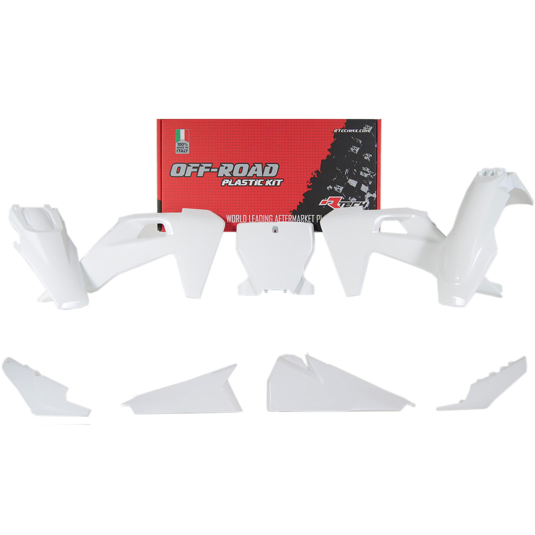 Racetech Plastic Kit TC-FC125-450 19-22 (6 pcs) White