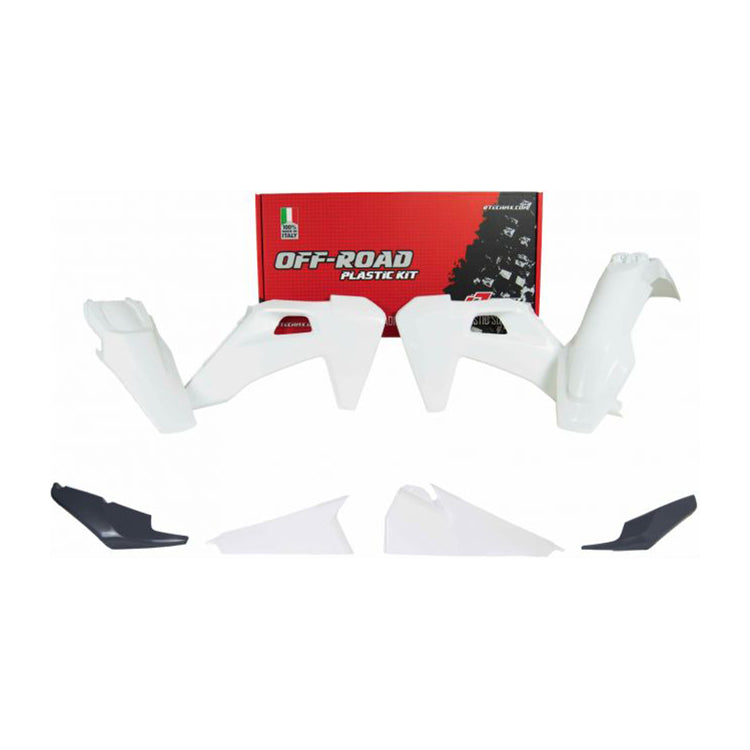 Racetech Plastic Kit TE-FE150/250/300/350/450 20-23 (5 pcs) White