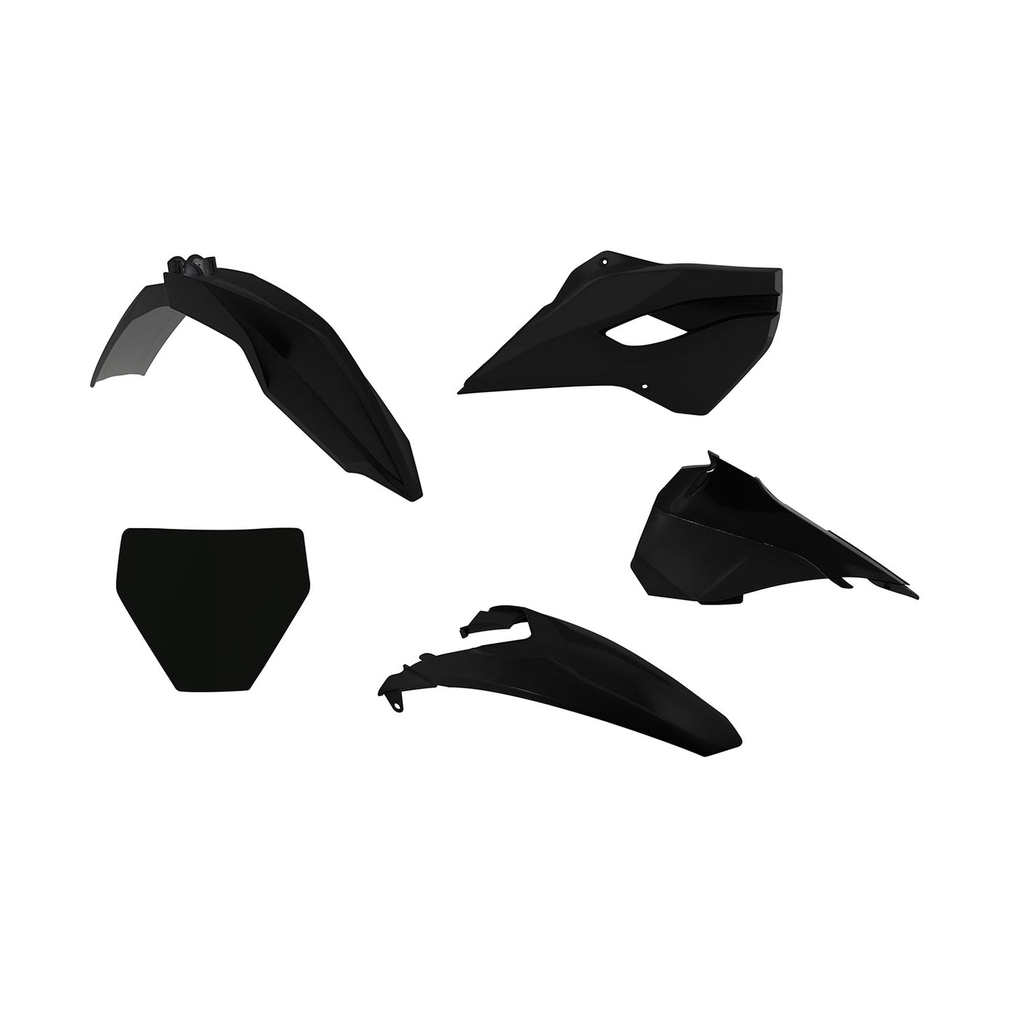 Racetech Plastic Kit TC85 14-17 (5 pcs) Black