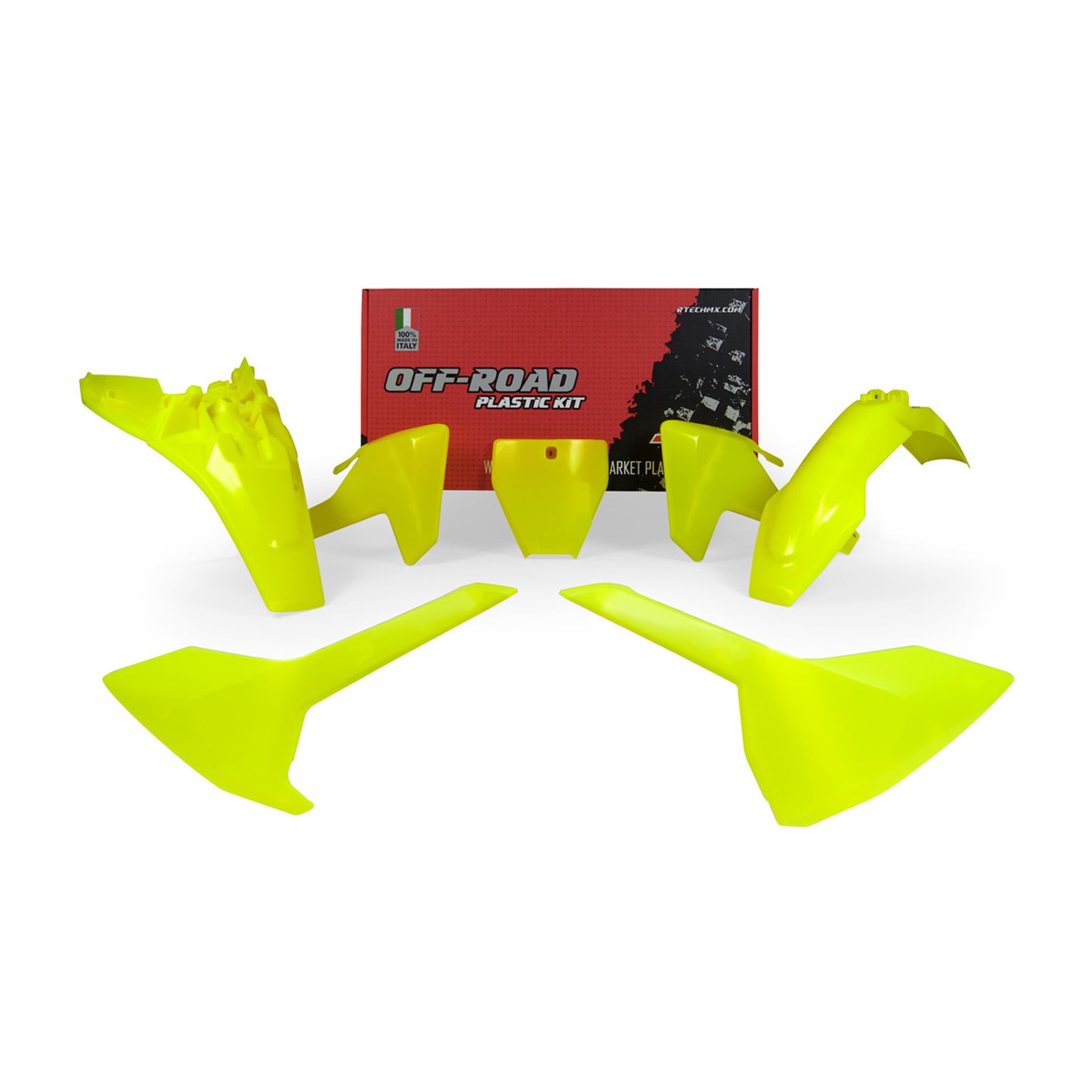 Racetech Plastic Kit TC85 18-24 (5 pcs) Neon Yellow
