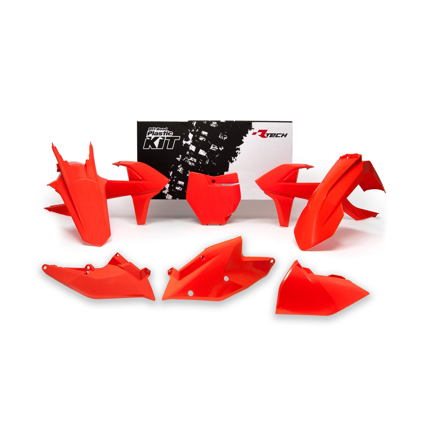 Racetech Plastic Kit SX125-150 16-18 (6 pcs) KTM Orange