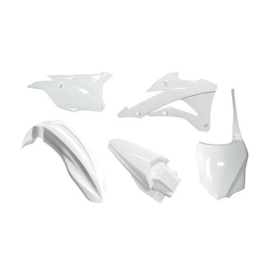 Racetech Plastic Kit KX85-100 14-21 (5 pcs) White