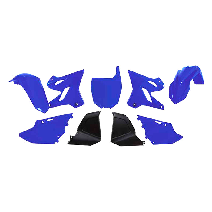 Racetech Plastic Kit YZ125/250 02-21 (6 pcs) OEM 21 / Blue / Black