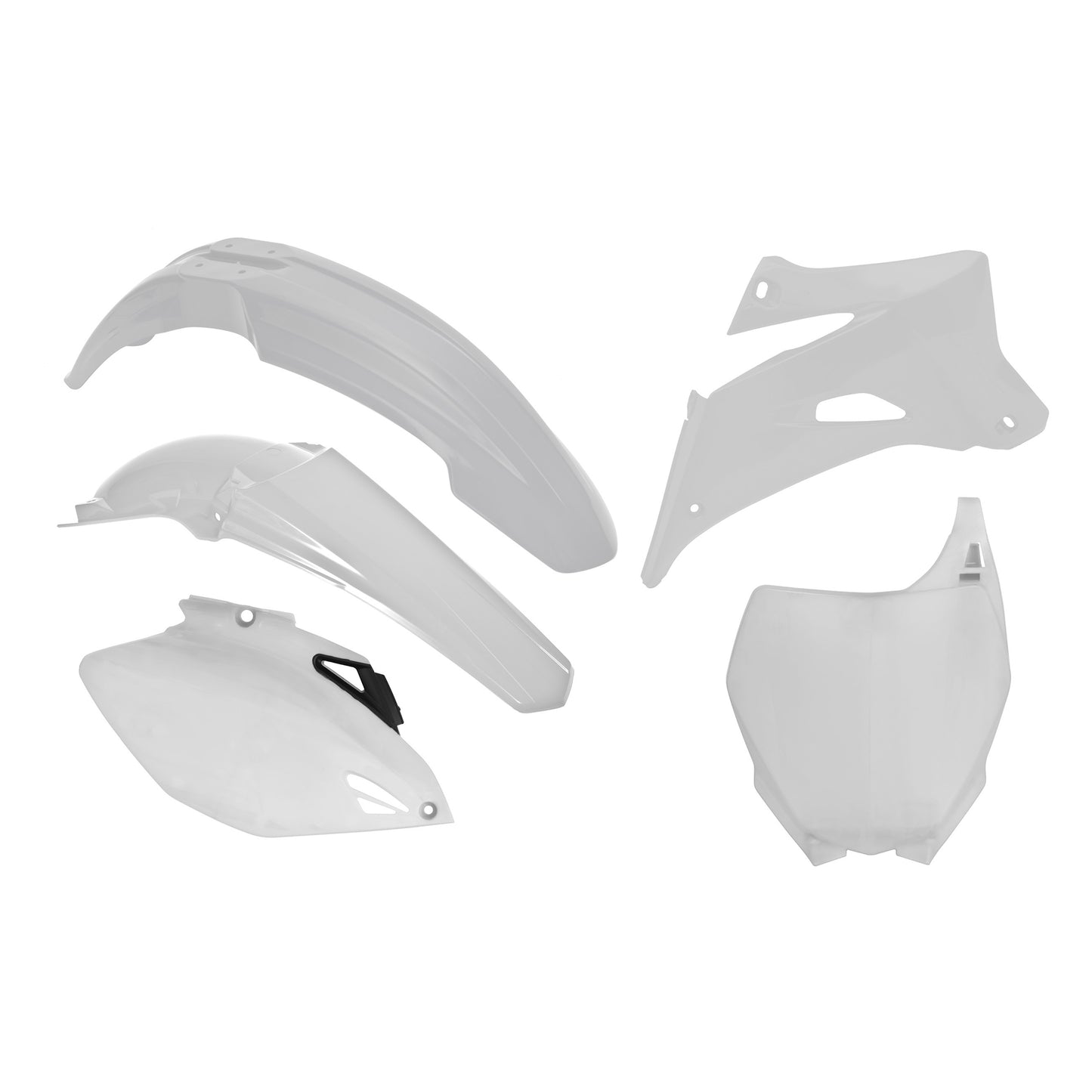 Racetech Plastic Kit YZF250/450 06-09 (5 pcs) White