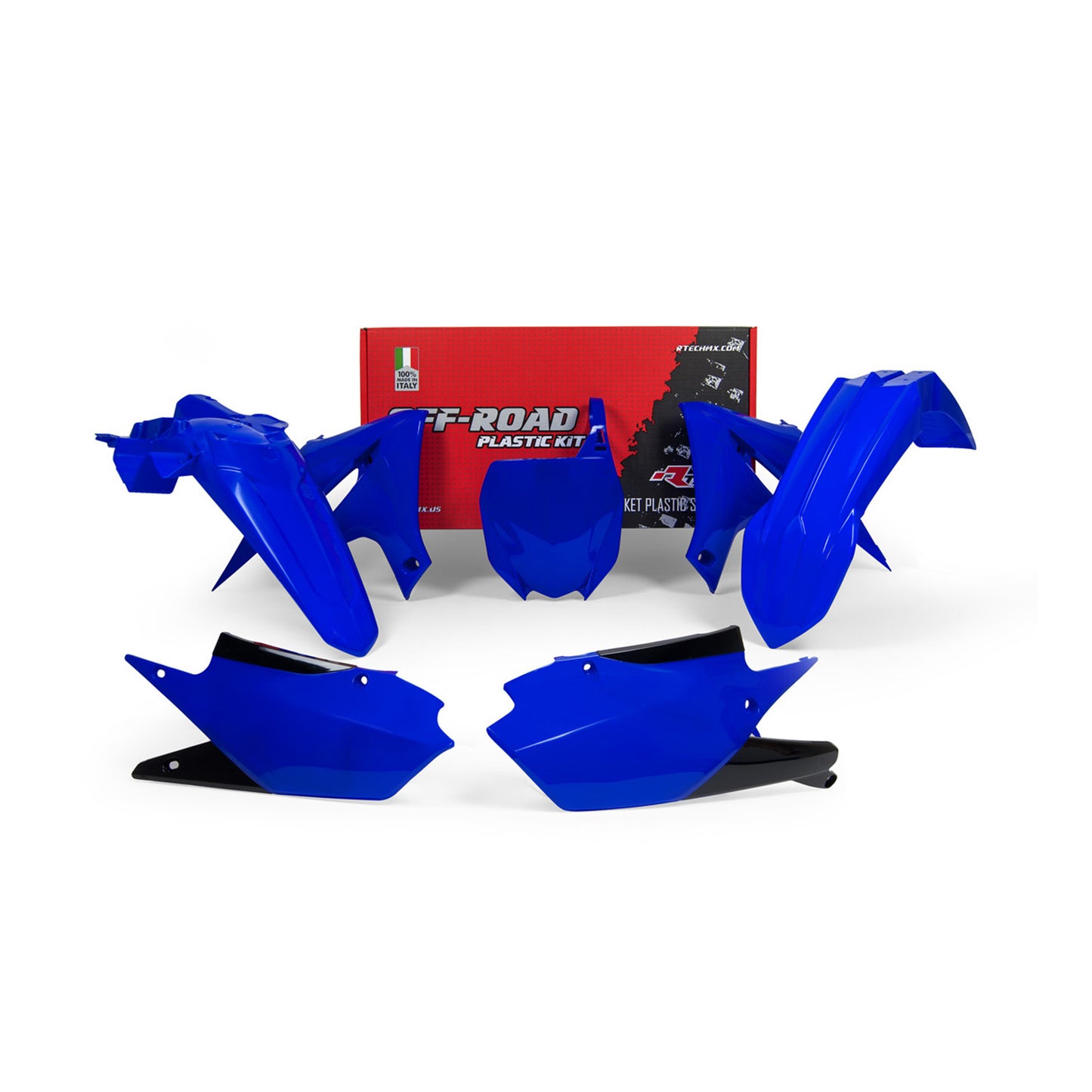 Racetech Plastic Kit YZF250 19-23/YZF450 18-22 (5 pcs) Yamaha Blue