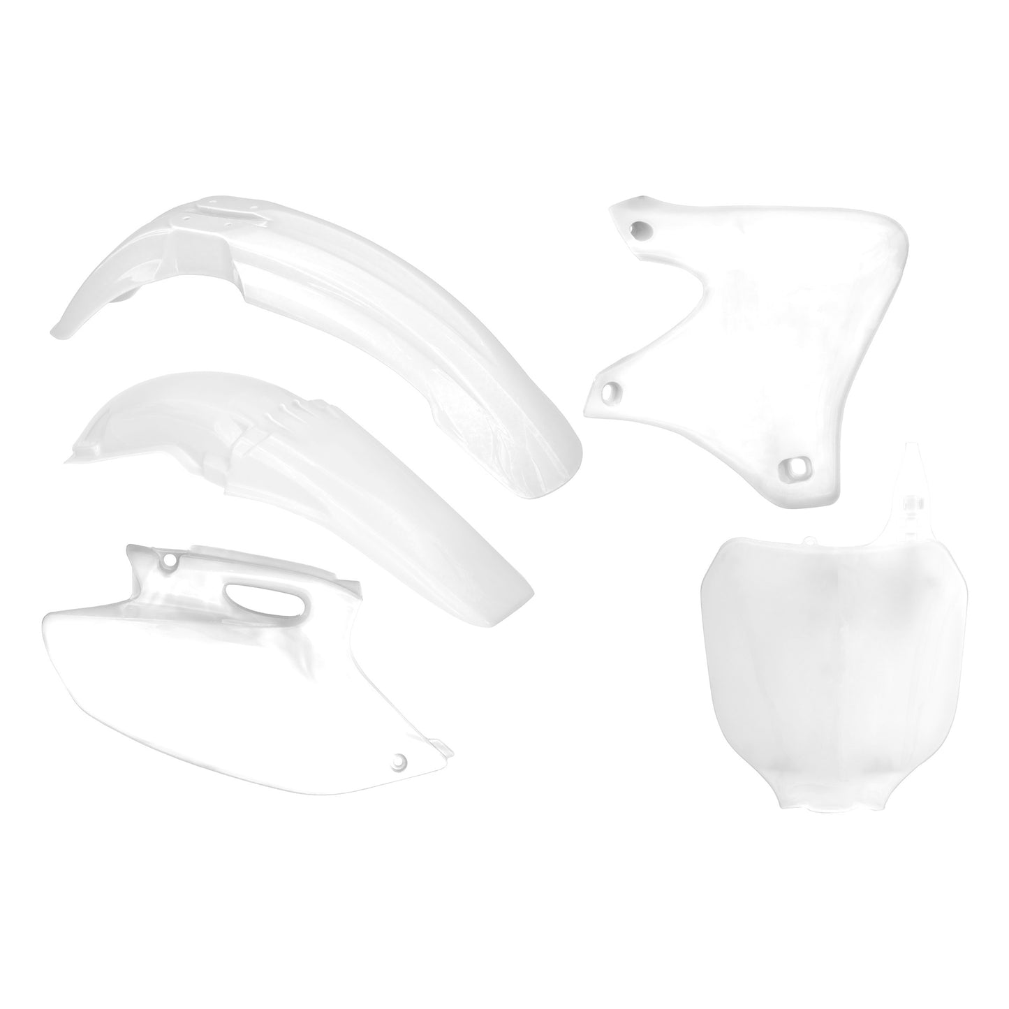 Racetech Plastic Kit YZF250/400/426 00-02 (5 pcs) White