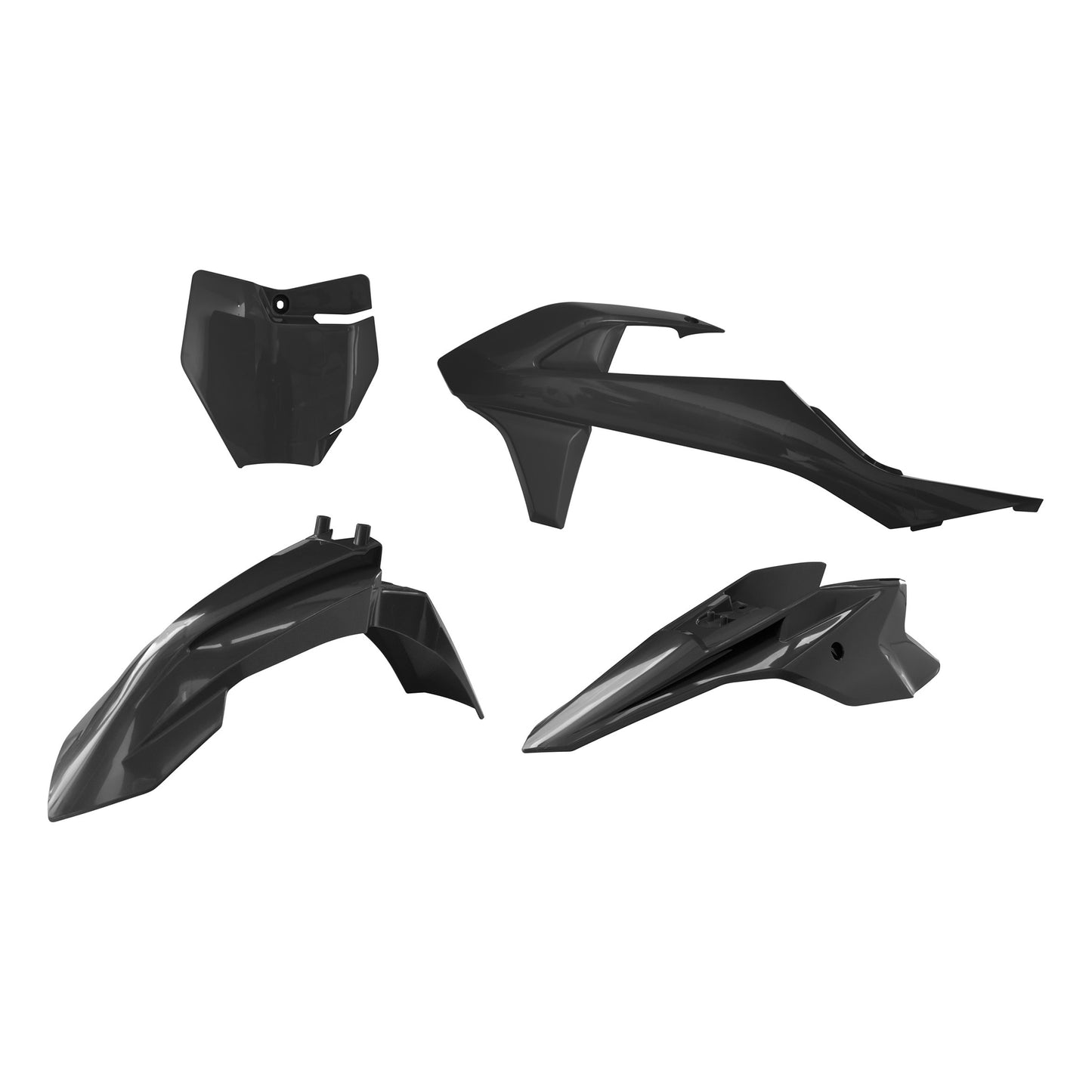 Racetech Plastic Kit SX50 16-23/MC50 21-24 (4 pcs) Black