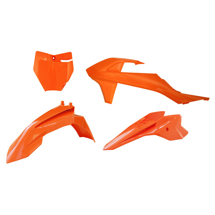 Racetech Plastic Kit SX50 16-23/MC50 21-24 (4 pcs) Orange