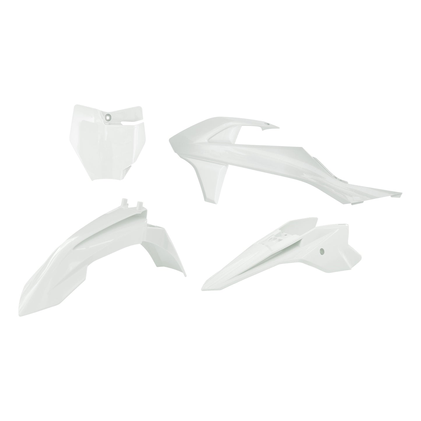 Racetech Plastic Kit SX50 16-23/MC50 21-24 (4 pcs) White